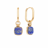 Boucles Vintage - Lapis Lazuli