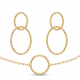 Coffret Cercle d'Or - Boucles & Bracelet