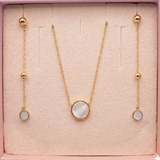 Coffret Nacre - Collier & Boucles