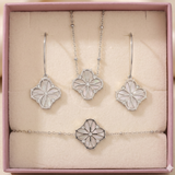 Coffret Fleur Nouvelle Argent - Trio