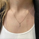 Collier 4 Lumières Plaqué Or