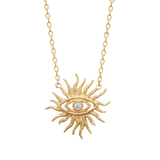 Collier Regard Solaire - Bijou Œil Protecteur