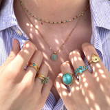 Collier Vintage - Amazonite