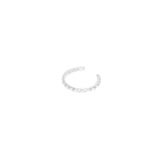 Bague d'oreille pics en argent, vue 2