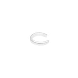 Bague d'oreille classique en argent