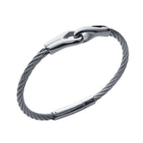 Bracelet homme tendeur acier, vue 3