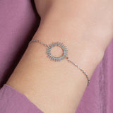 Bracelet Sun en argent, vue 2