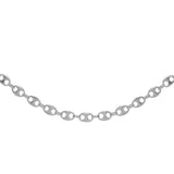Collier grains de café en argent, vue 2