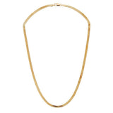 Collier chaîne en plaqué or