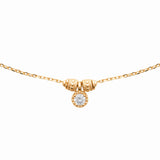 Collier Shiny Changara en plaqué or