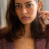 Collier Shiny Changara en plaqué or, vue 3