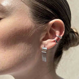 Bague d'oreille classique en argent, vue 3