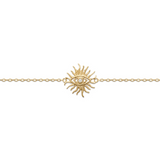 Bracelet Regard Solaire - Bijou Œil Protecteur