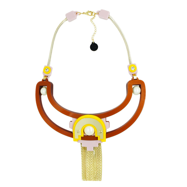 Collier Tikal Candy Pink