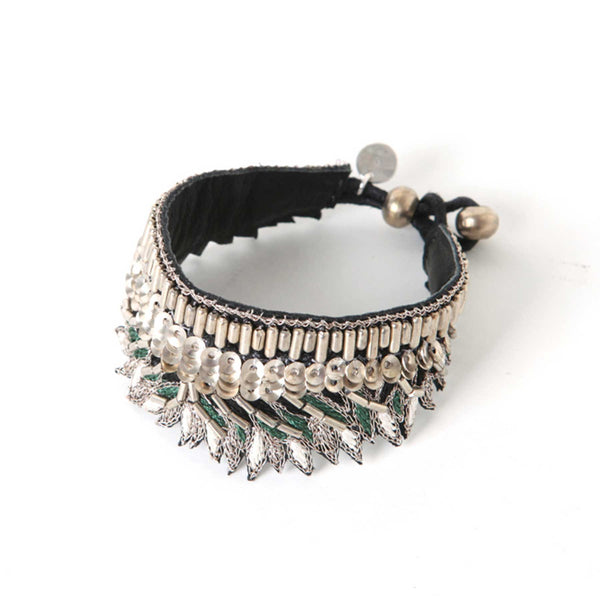 bracelet brodé nahua accessories fabia